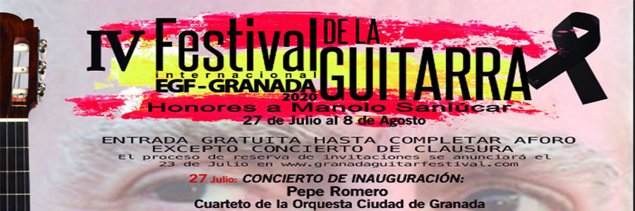 Foto descriptiva de la noticia: 'El IV Festival de la Guitarra arranca este lunes en Granada'